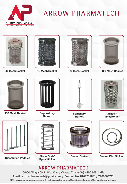Dissolution Tester Accessories